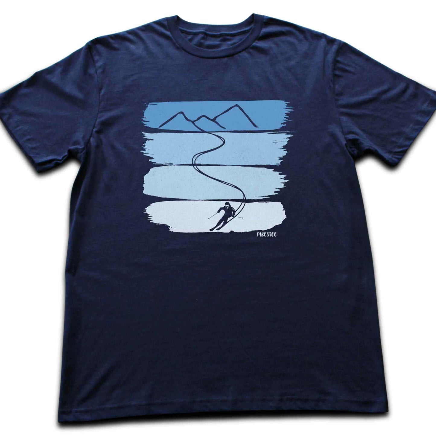 Gradient Ski Path T-shirt