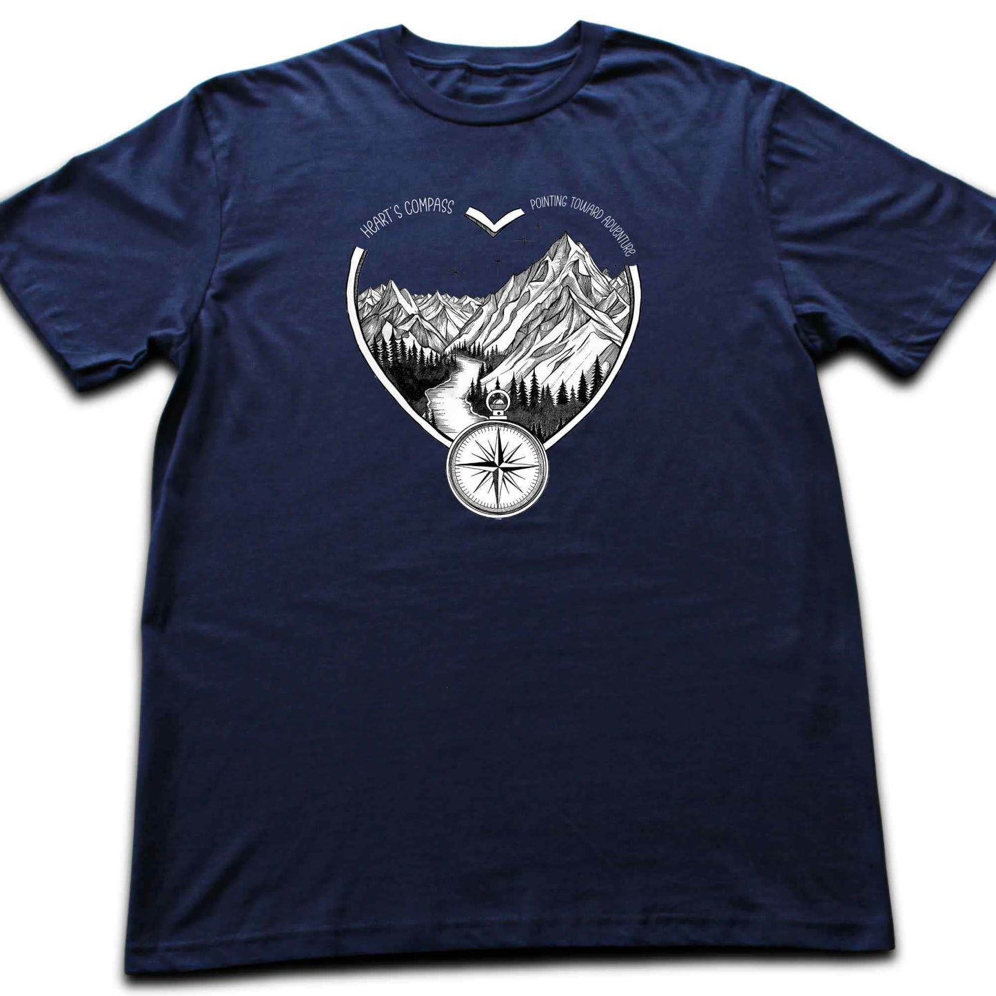 Heart's Compass Landscape T-shirt