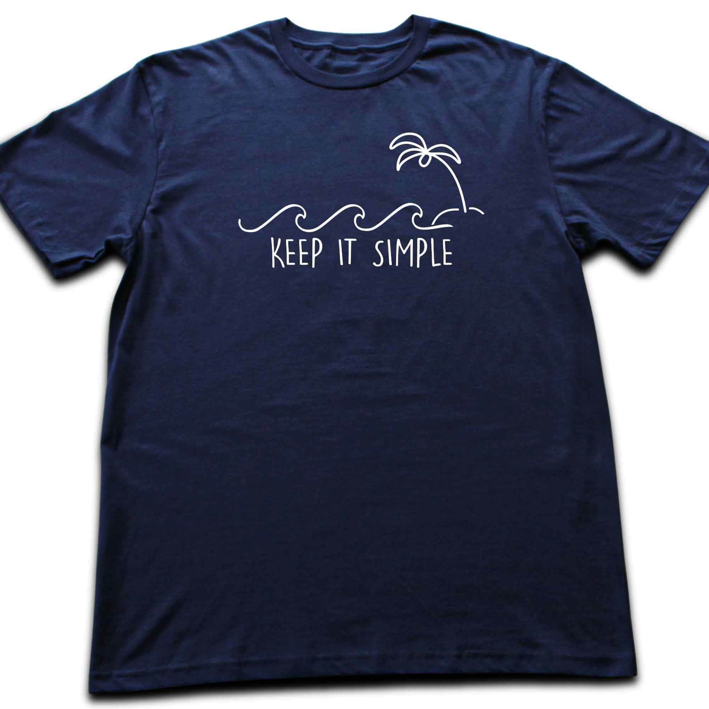 Keep It Simple Beach Graphic T-shirt