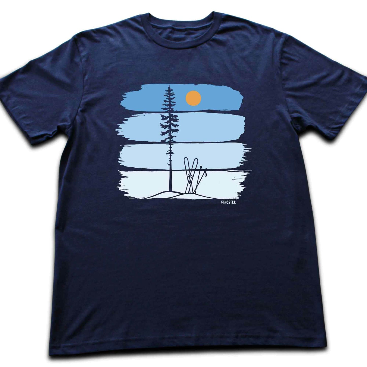 Gradient Ski Best Spot T-shirt