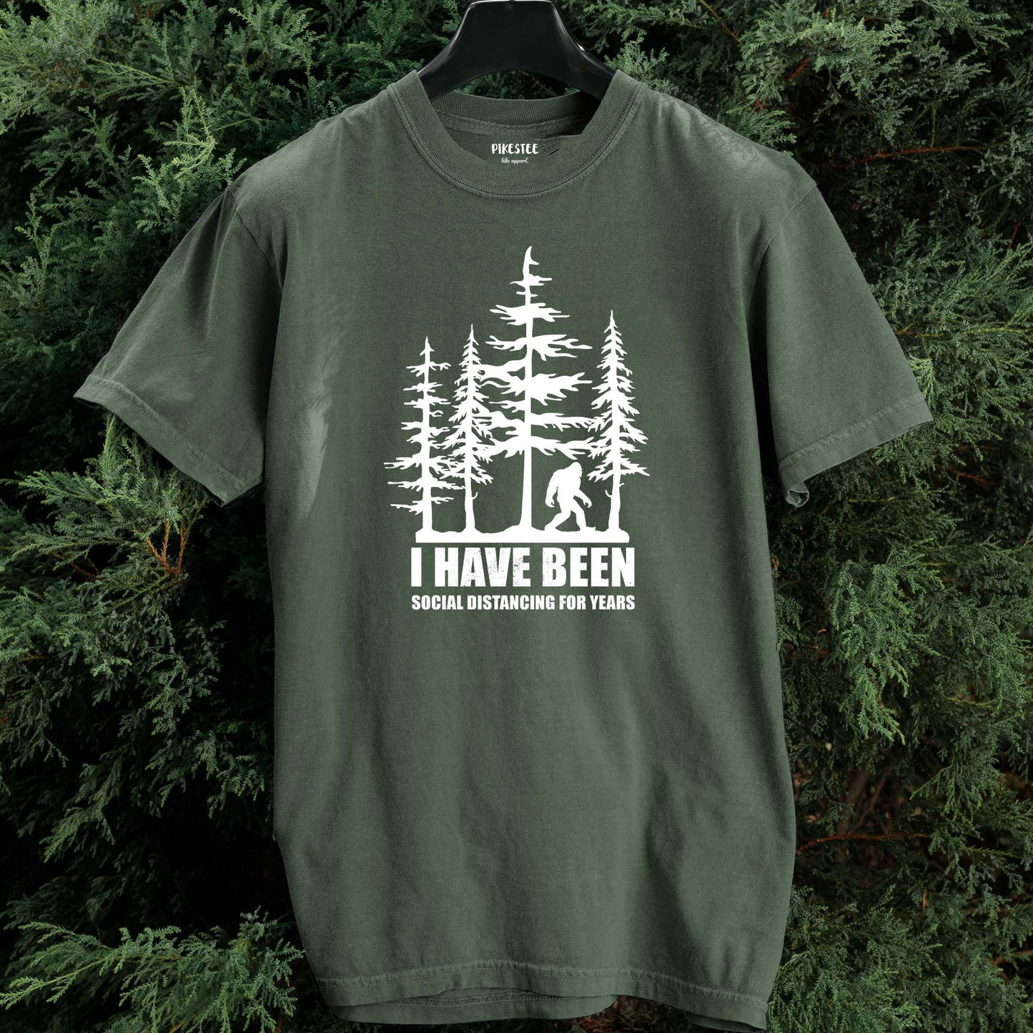 Social Distancing BigFoot T-shirt