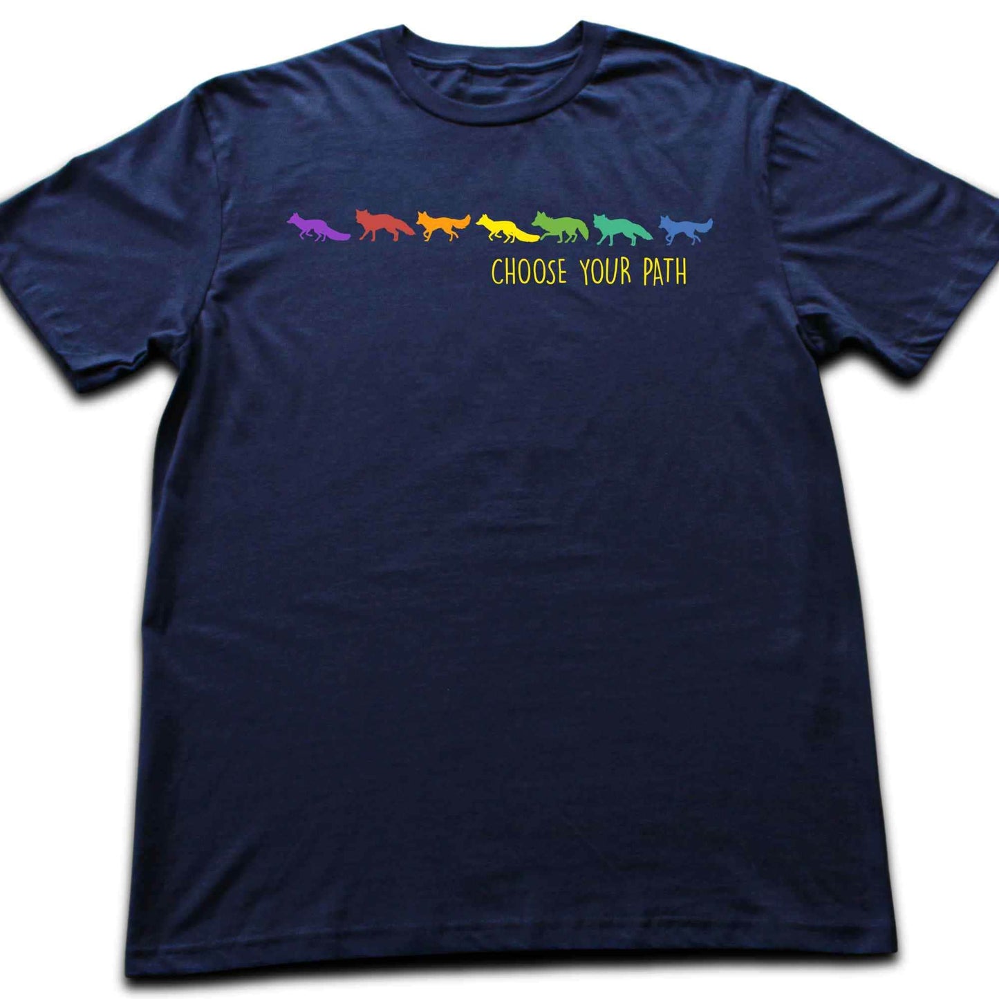 Choose Your Path Foxes T-shirt