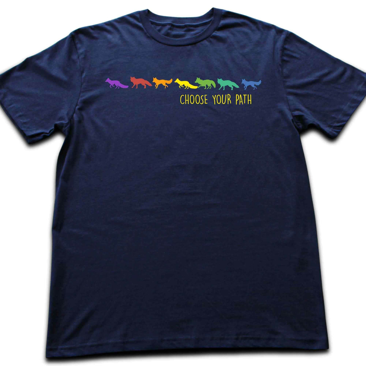 Choose Your Path Foxes T-shirt