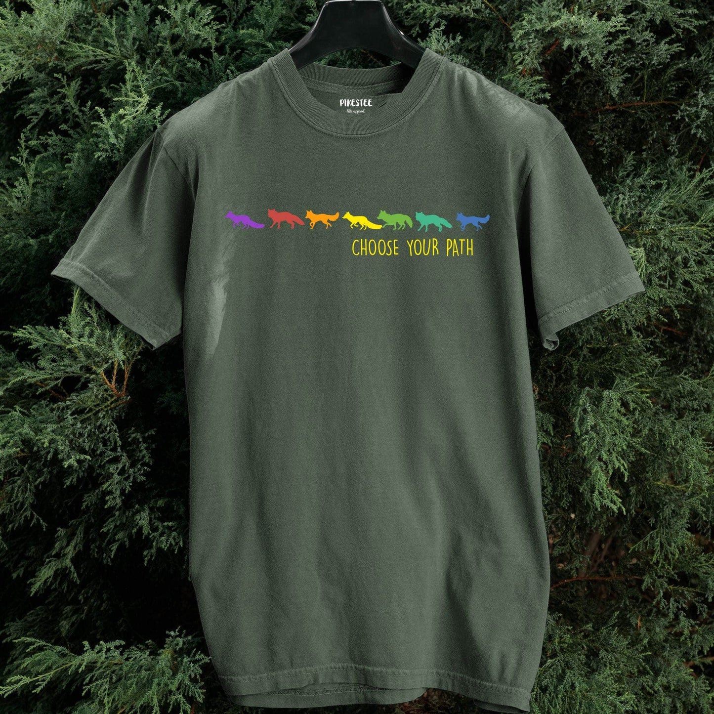 Choose Your Path Foxes T-shirt