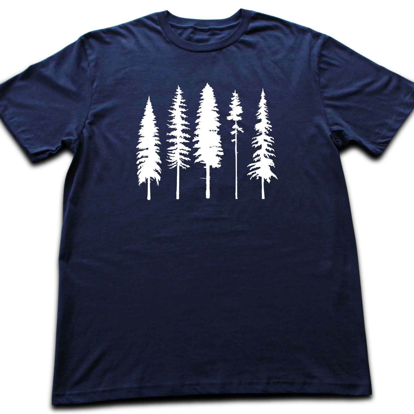 Line Of Pine Trees T-shirt
