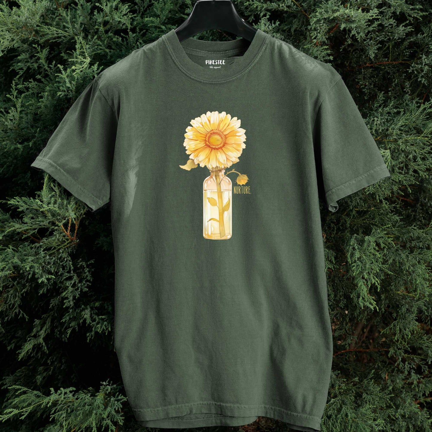 Nurture Sun Flower Bottle T-shirt