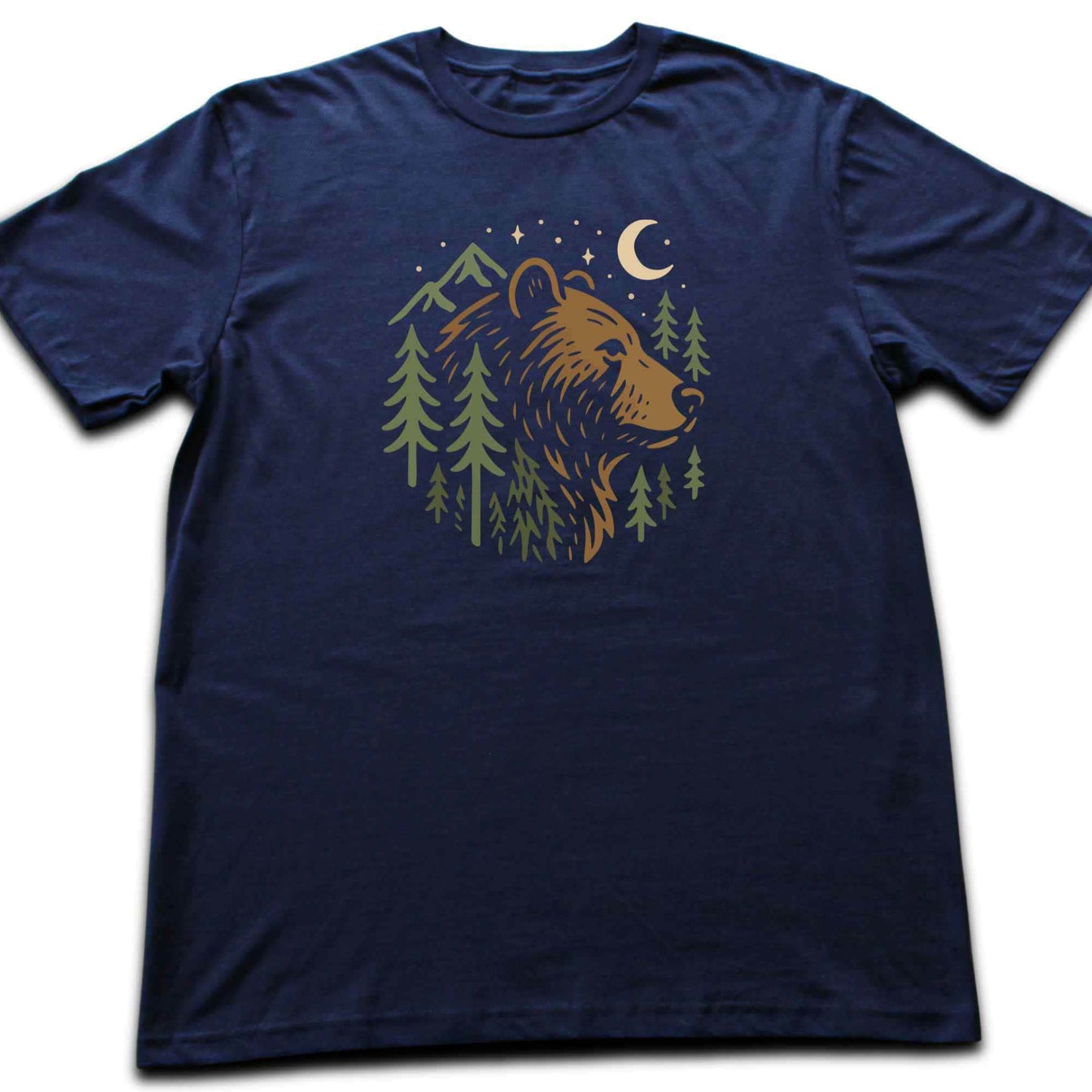 Minimalist Bear Landscape T-shirt