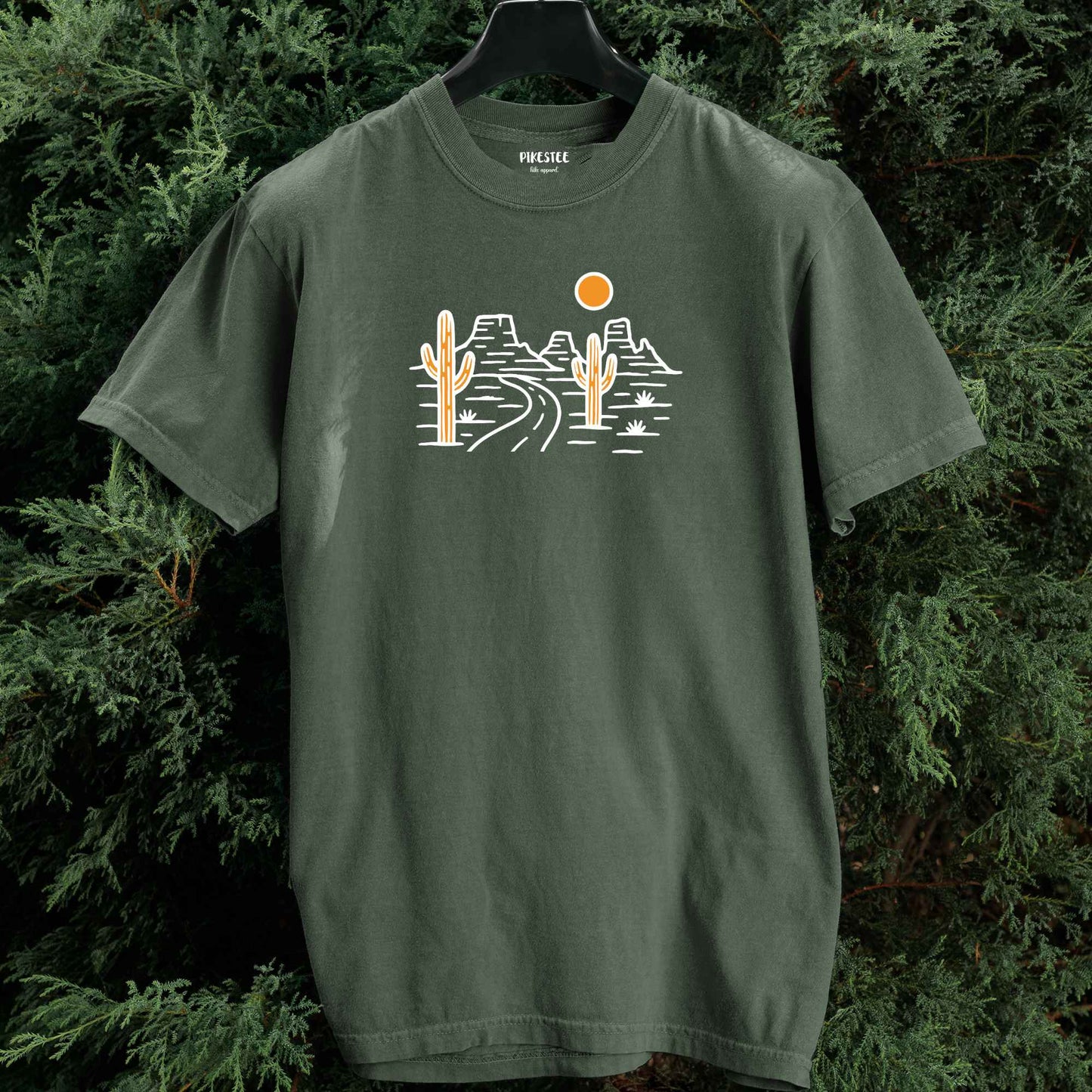 Canyon and Road Landscape T-shirt