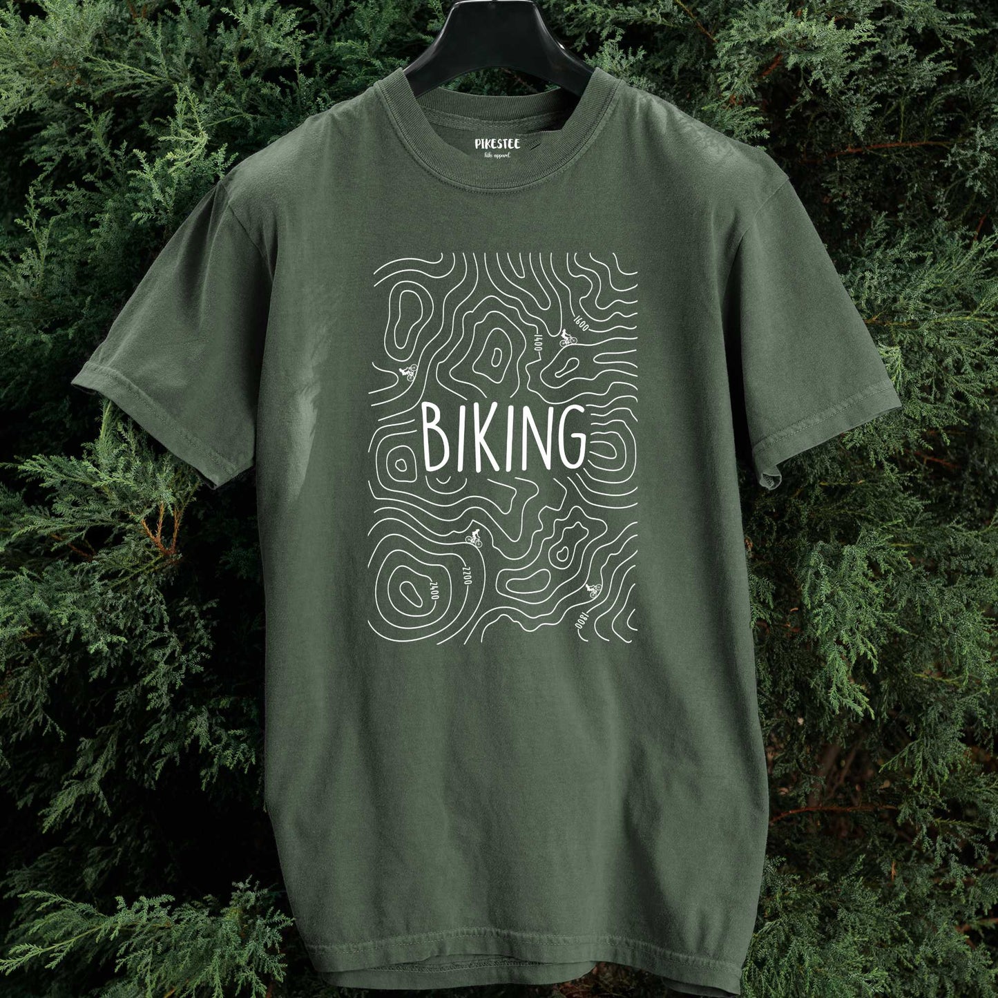 Biking Topography T-shirt