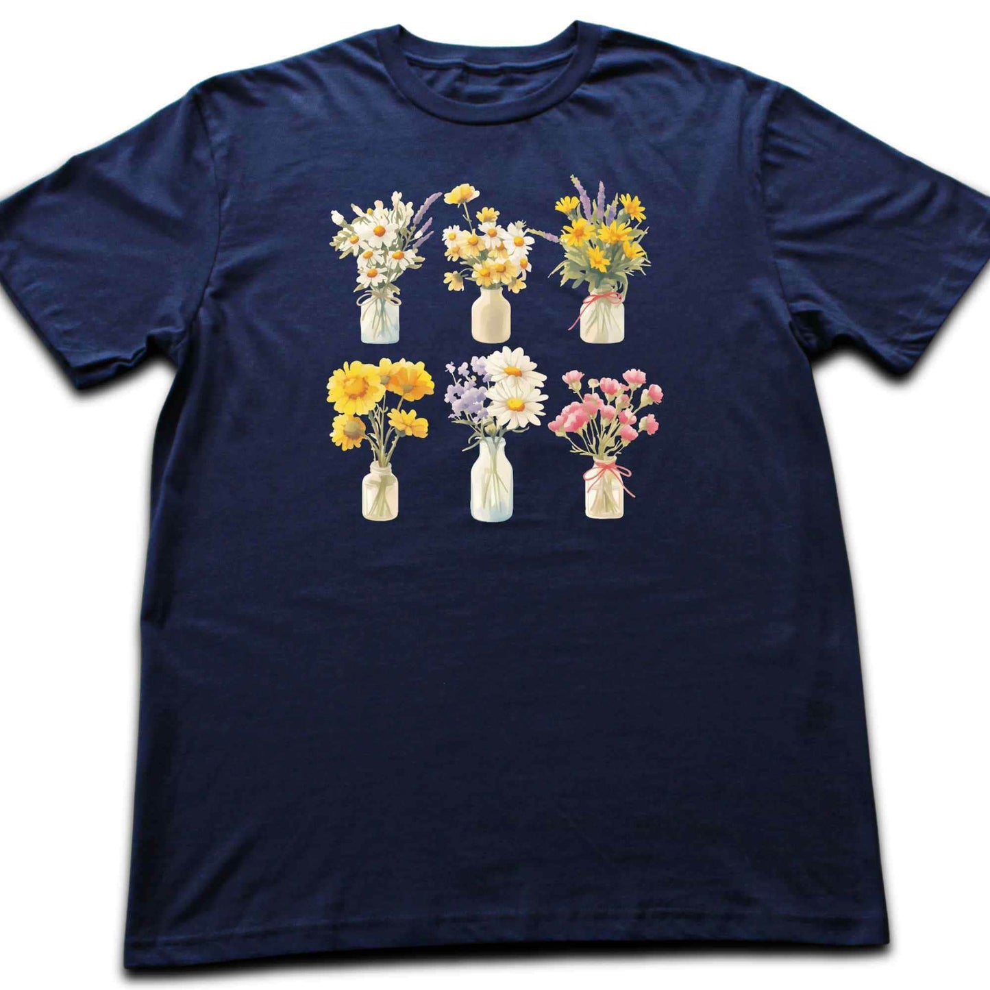 Flowers Bottles T-shirt
