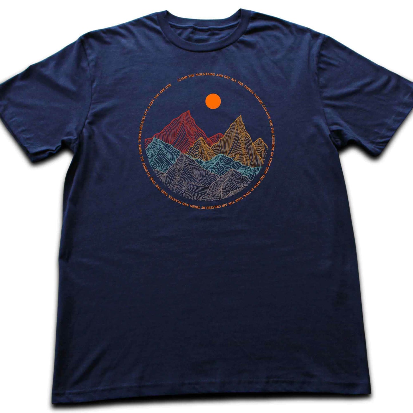 "Retro Landscape" graphic T-shirt