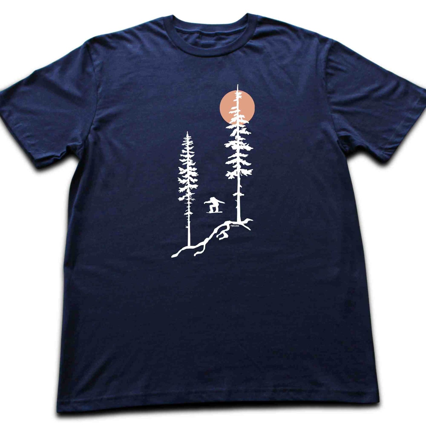 Snowboard Jump Trees T-shirt