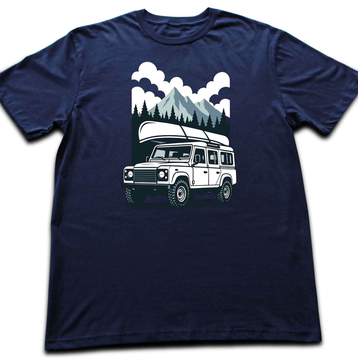 Jeep Canoe Landscape T-shirt