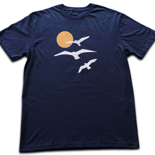 Sea, Birds and Sun T-shirt