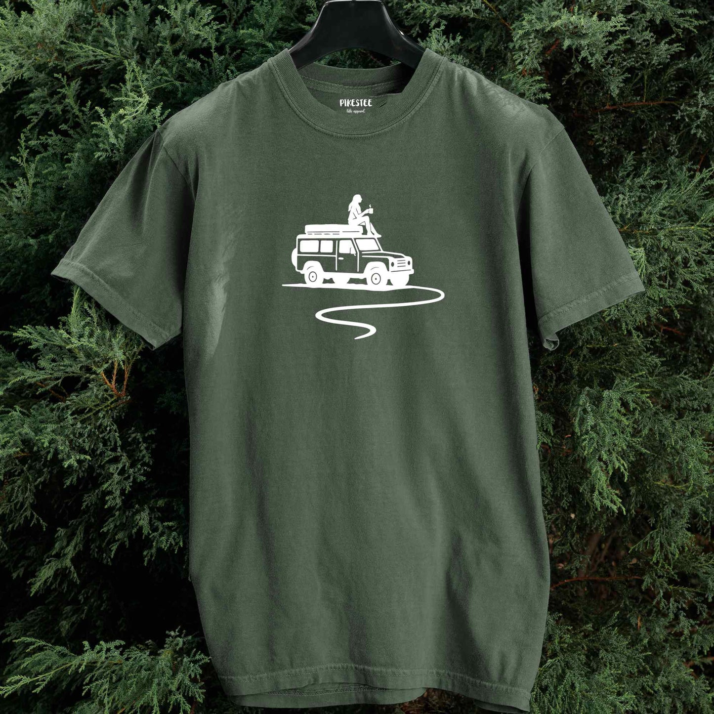 Jeep And Coffee T-shirt