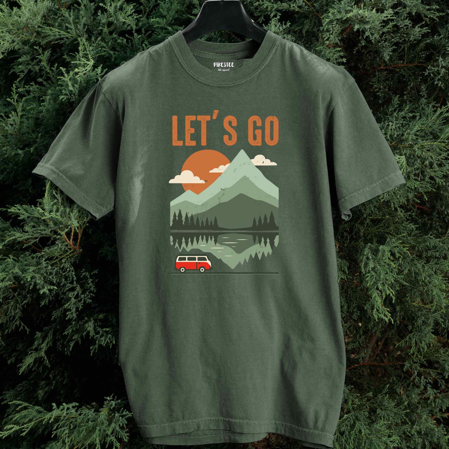 Let's Go Van Landscape T-shirt