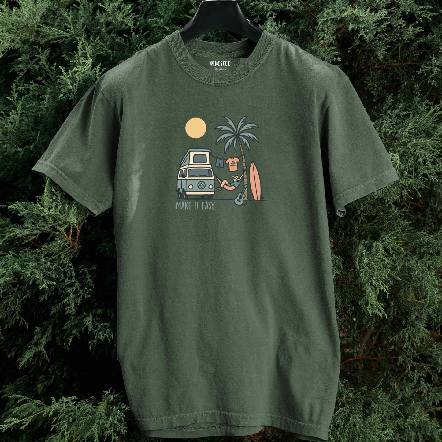 Make it Easy Van Beach T-shirt