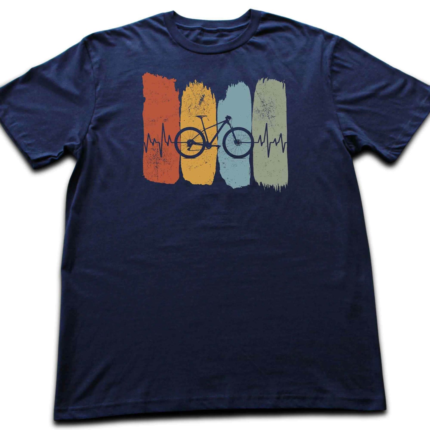 Mountain Biking Heart Beat T-shirt