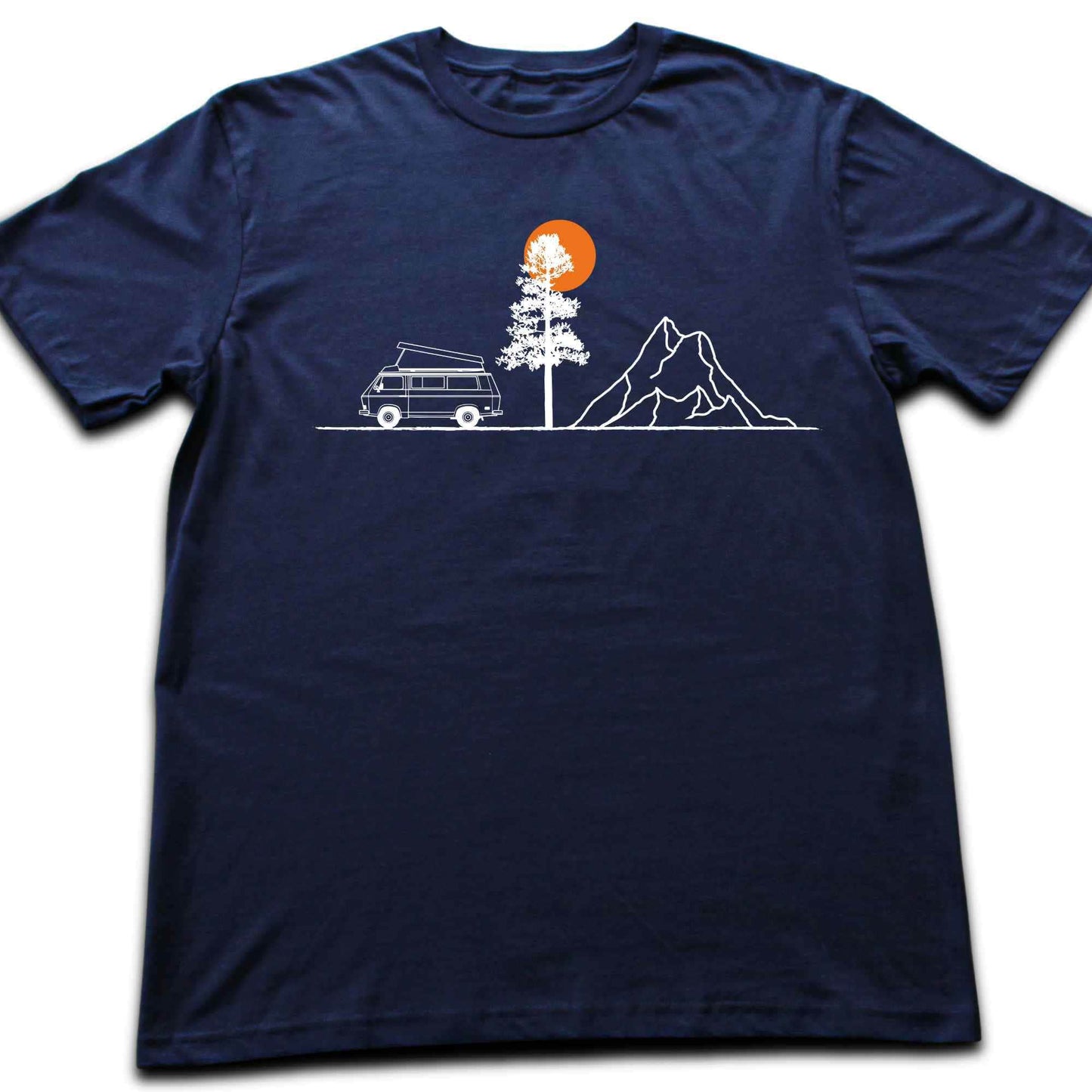 Van, Tree, Mountain T-shirt