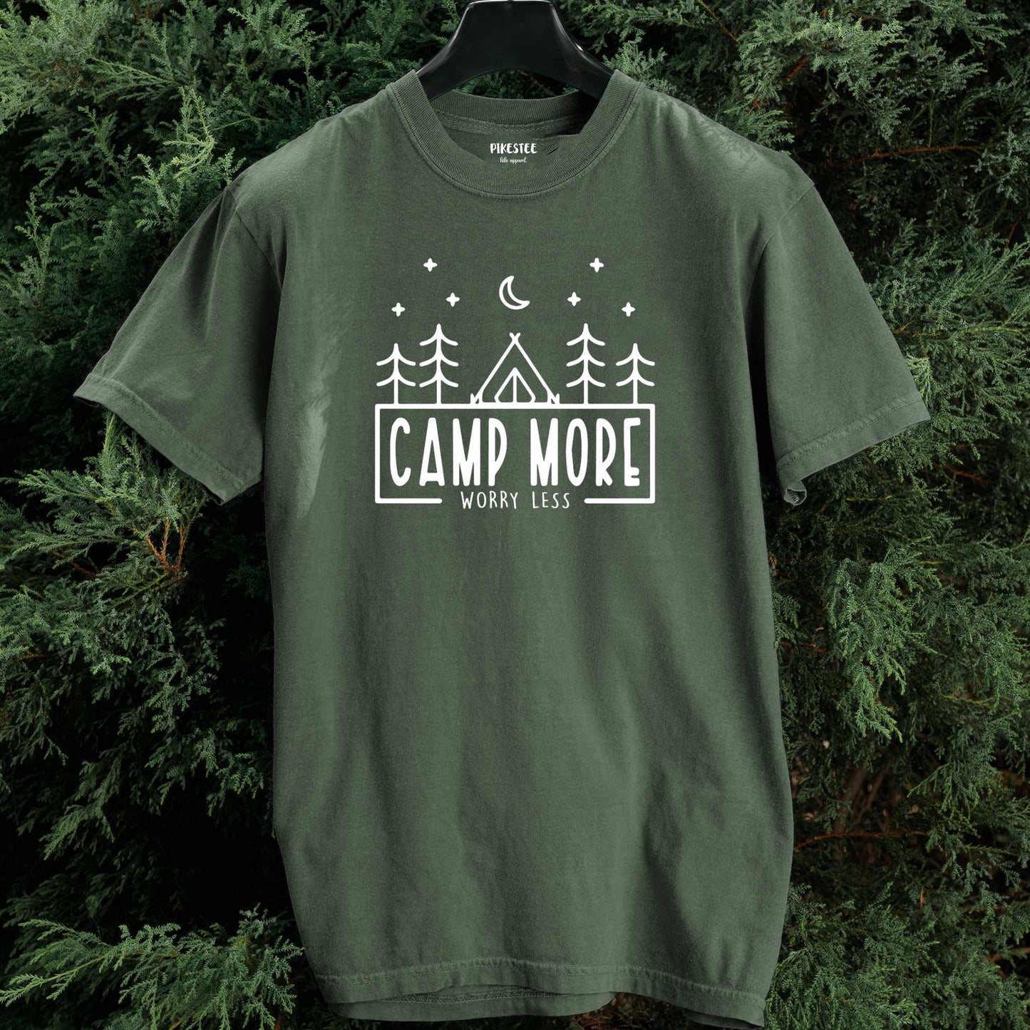 Camp More, Worry Less T-shirt
