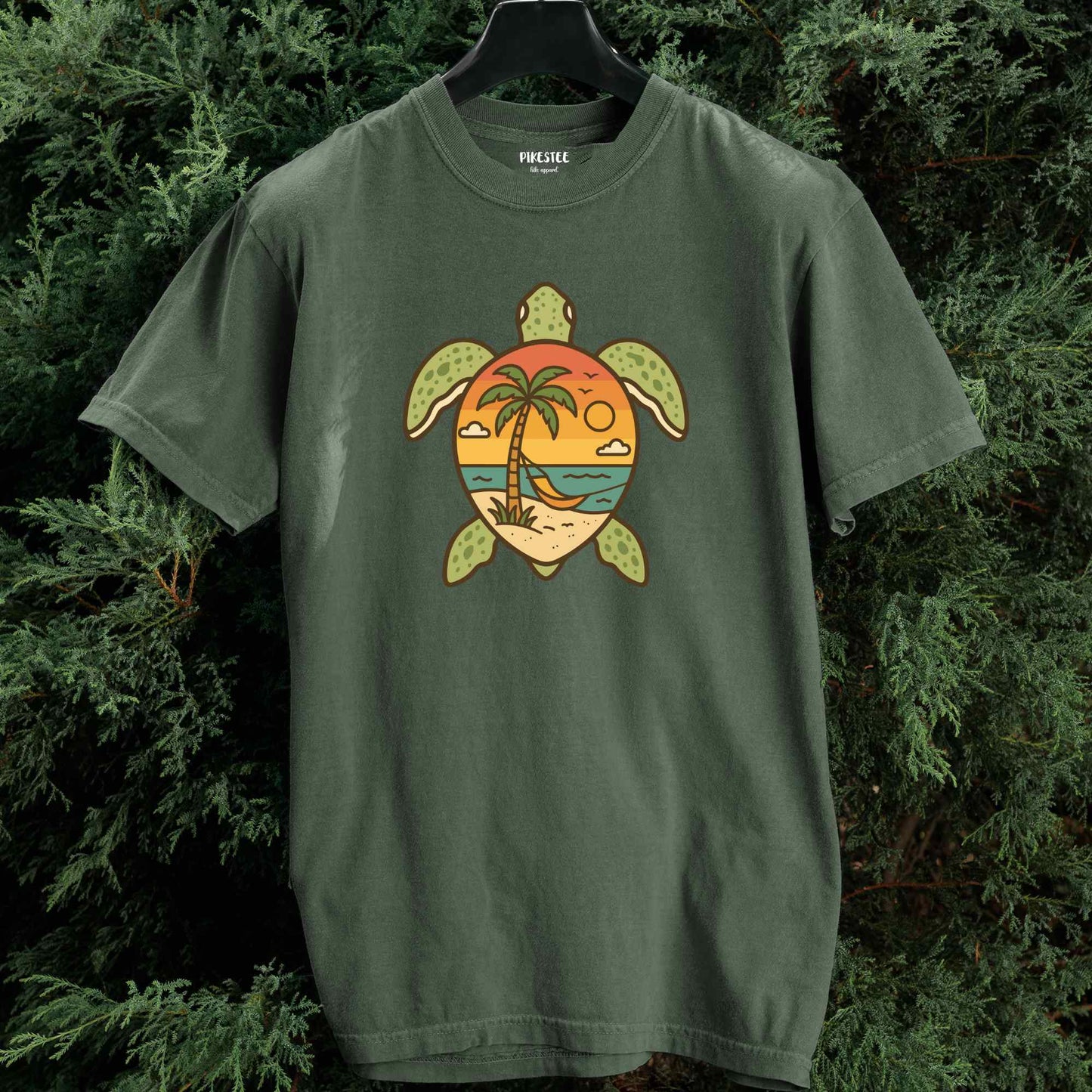 Turtle Beach Landscape T-shirt