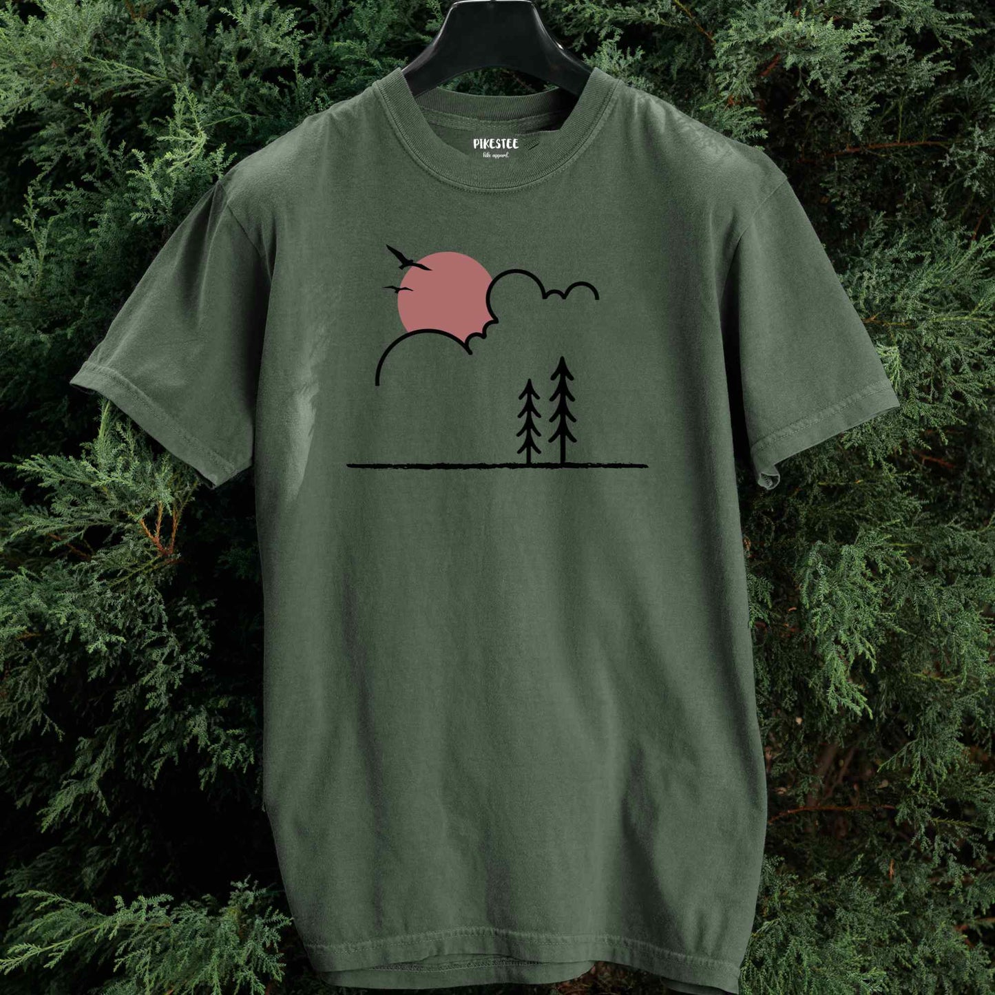 Sun And Cloud Minimalist T-shirt