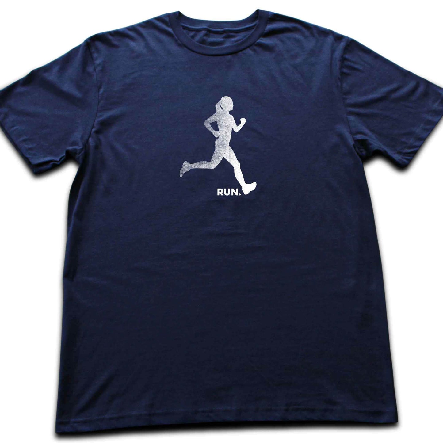 Run, Girl Silhouette T-shirt