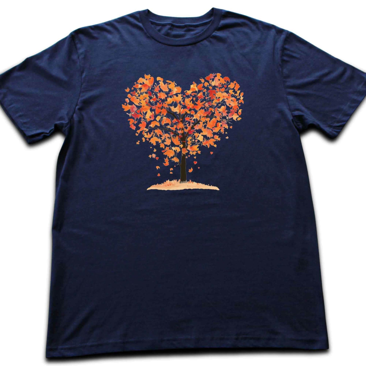 Autumn Tree Heart T-shirt