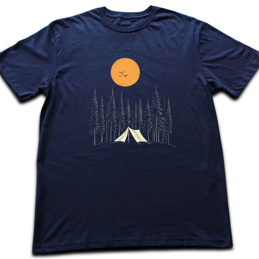 HandDrawn Campsite T-shirt