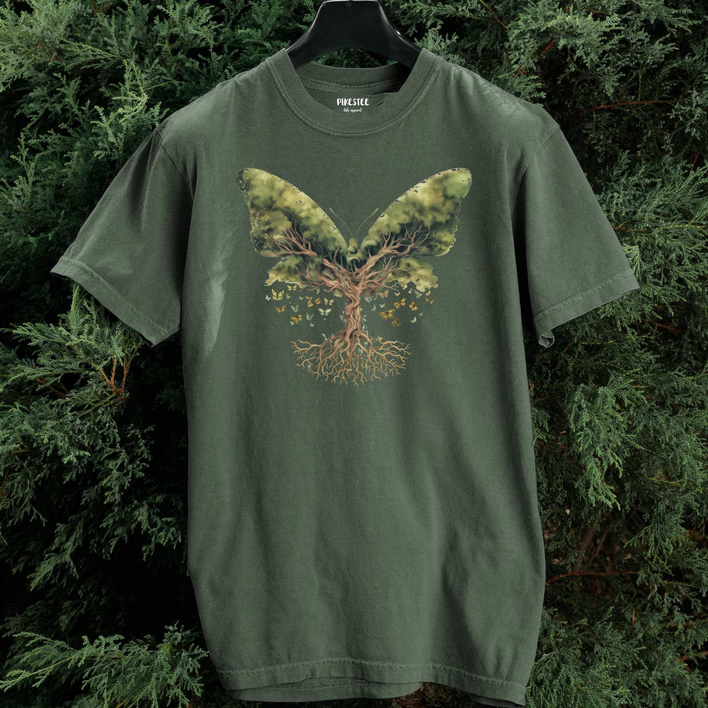 " ButterFly's Tree" graphic T-shirt