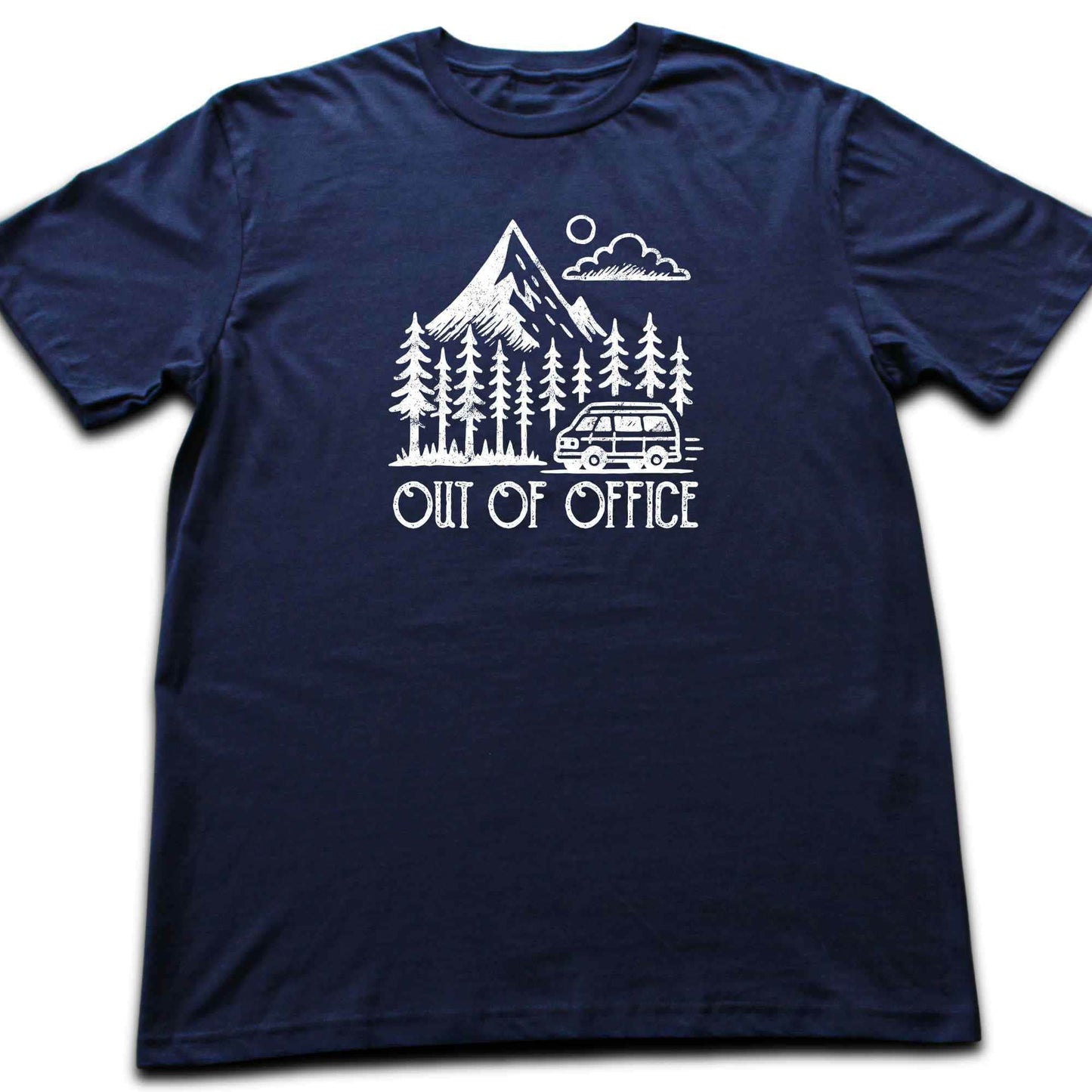 Out Of Office Van Landscape T-shirt
