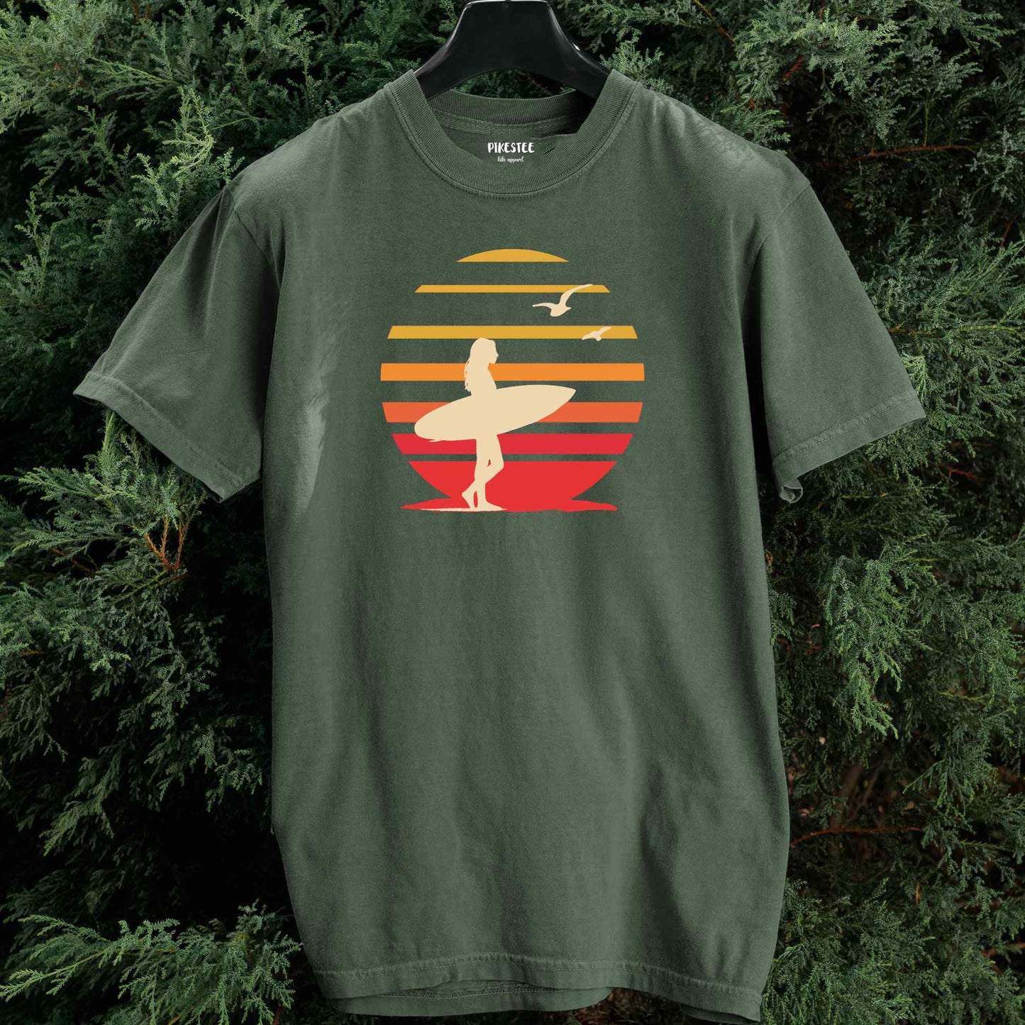 Dawn Surfing Girl T-shirt