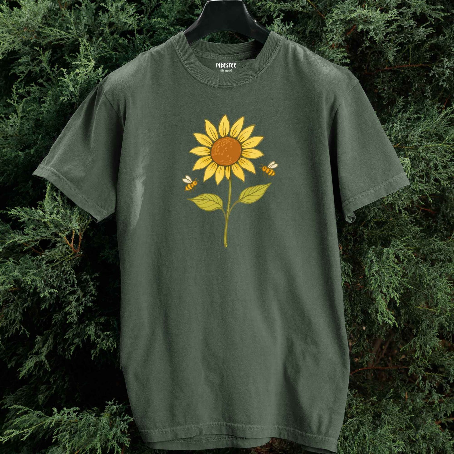 Sunflower And Bees T-shirt