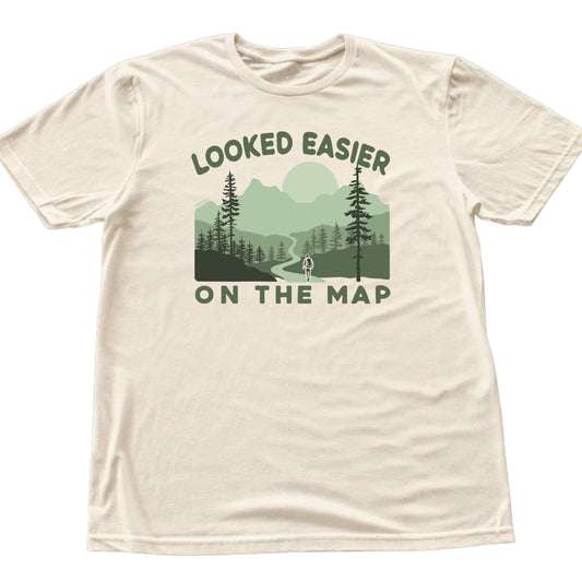 Looked Easier On The Map T-shirt