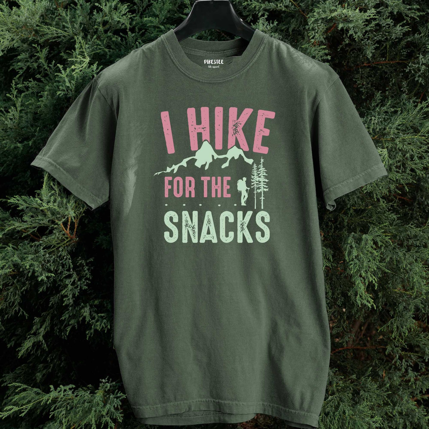 I Hike For The Snacks T-shirt