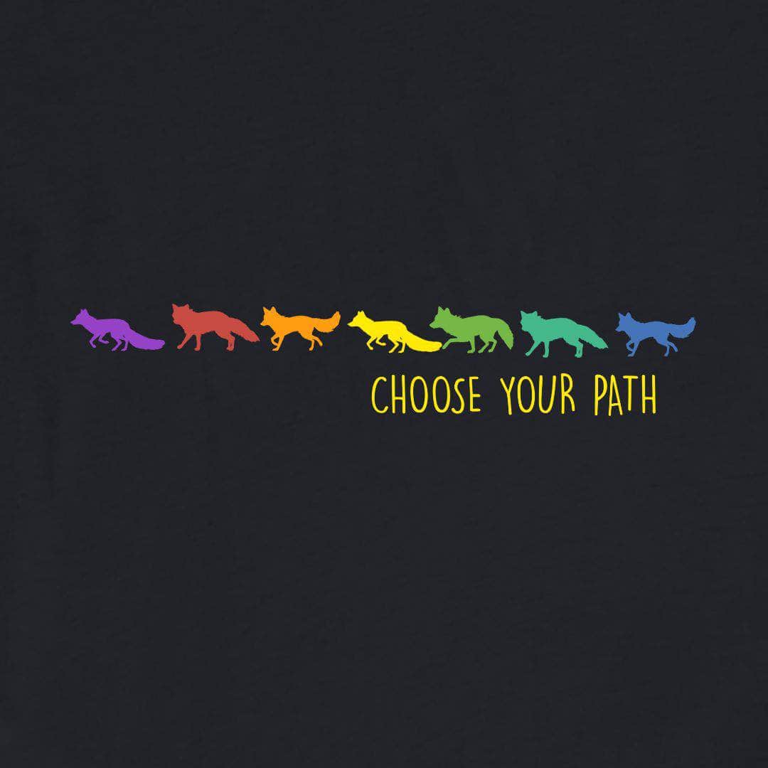 Choose Your Path Foxes T-shirt