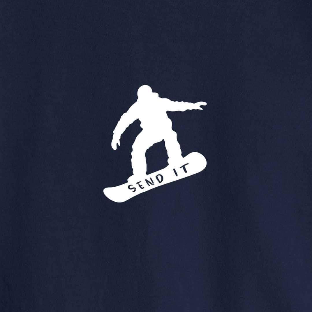 Send it SnowBoard T-shirt