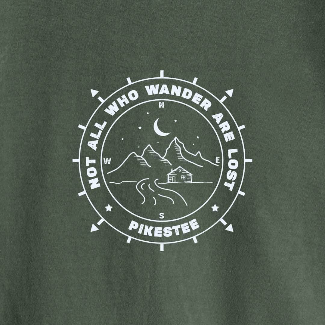 Not All Who Wander Cadran T-shirt