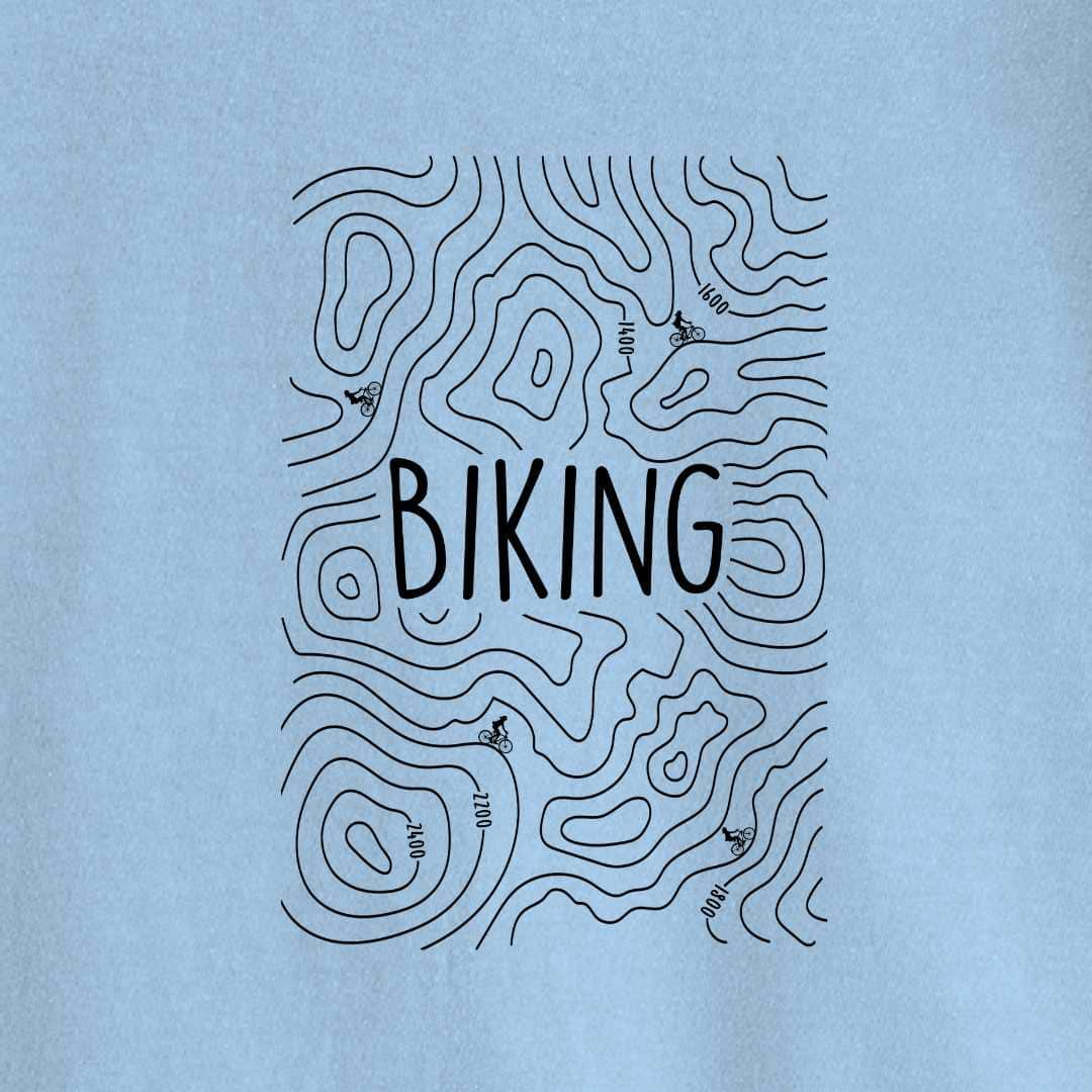 Biking Topography T-shirt