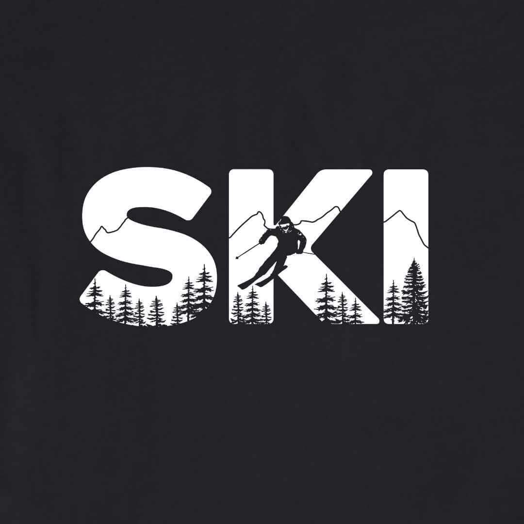 Ski Typo T-shirt