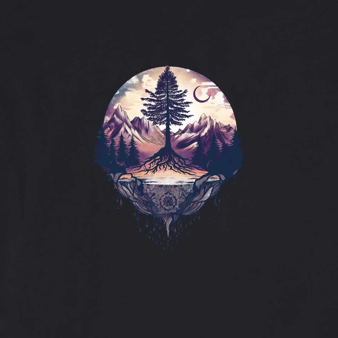 Water Dripping Landscape T-shirt