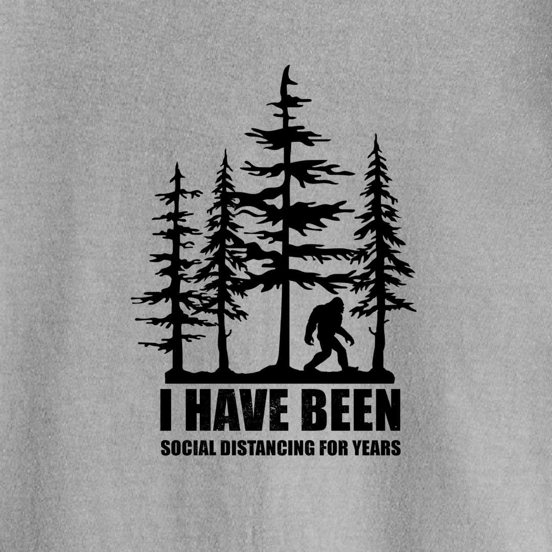 Social Distancing BigFoot T-shirt