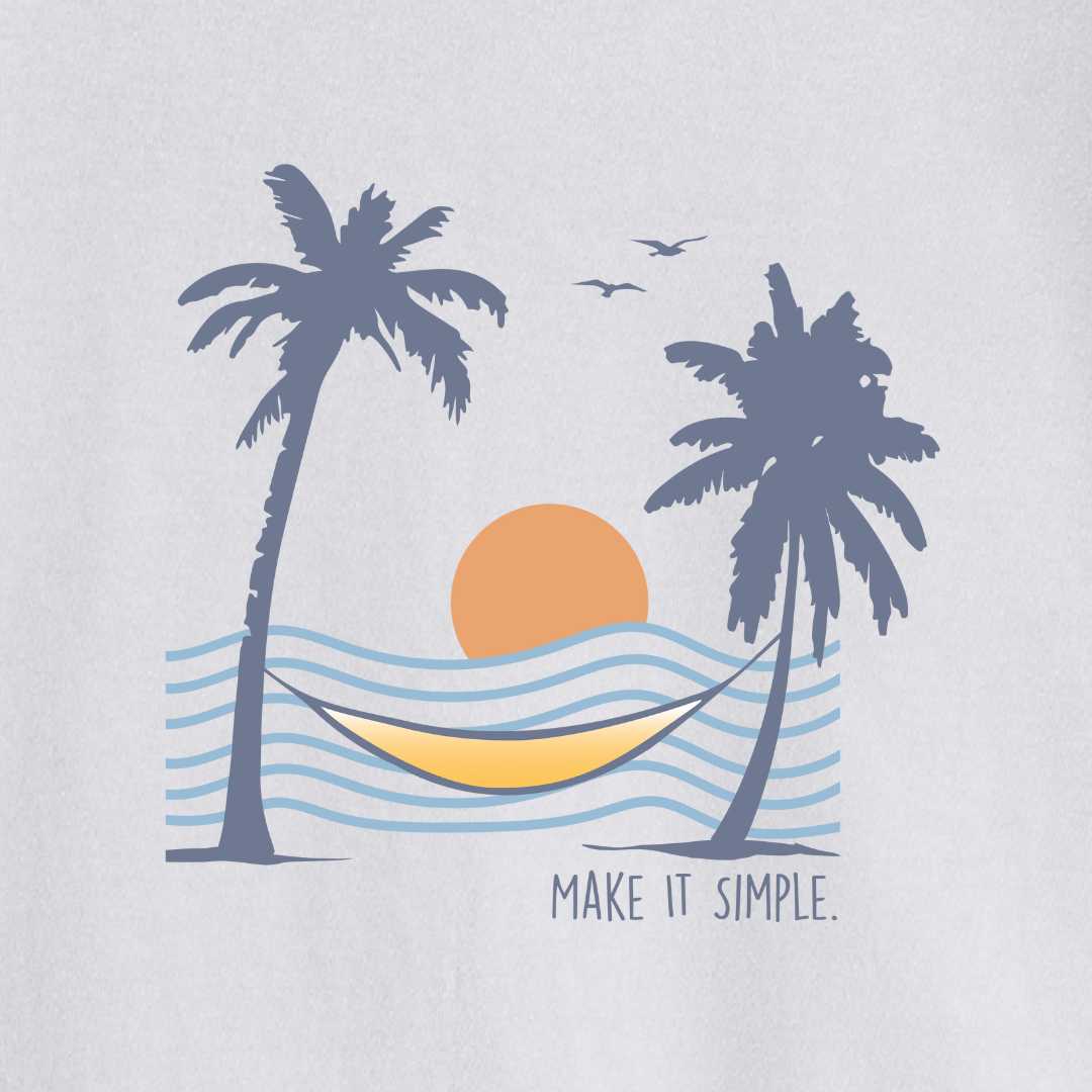 Beach Hammock, Make it Simple T-shirt