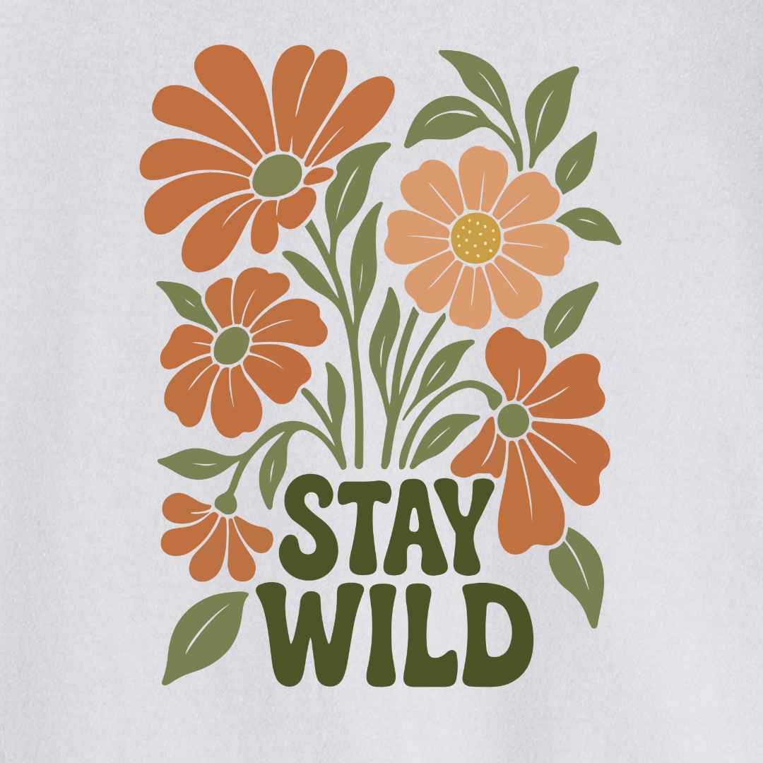 Stay Wild Flowers T-shirt