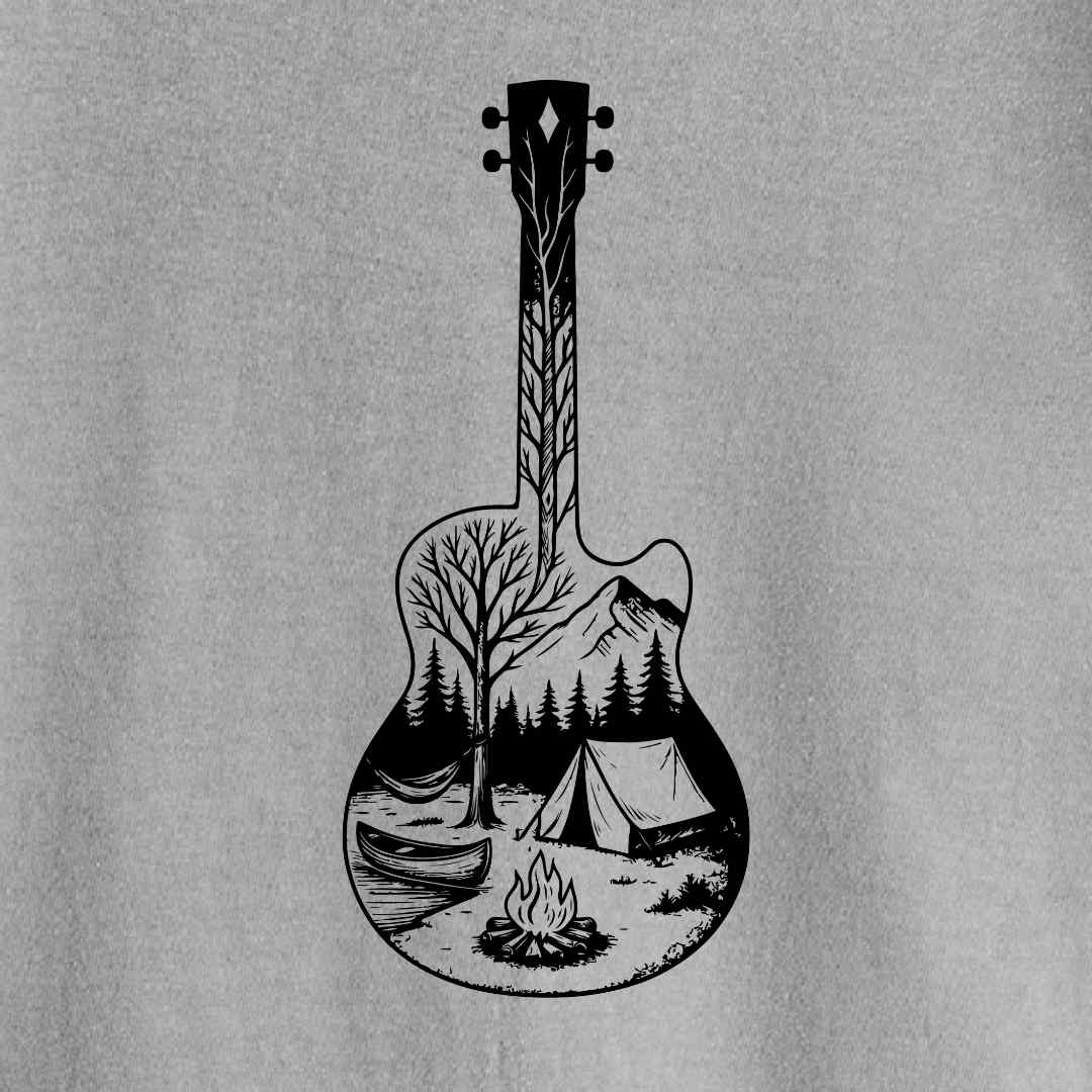 Guitar Camp Landscape T-shirt