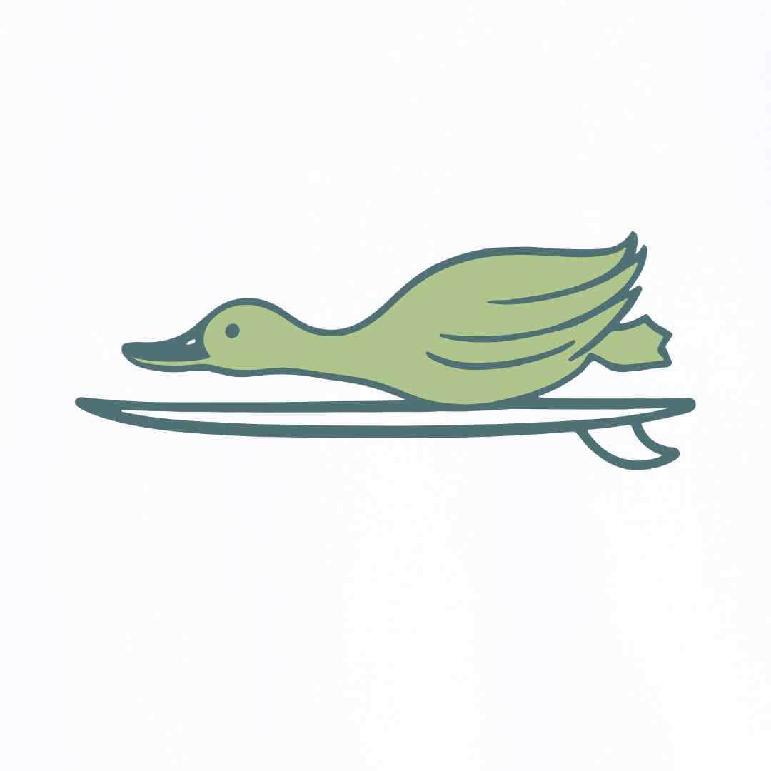 Surfing Duck T-shirt