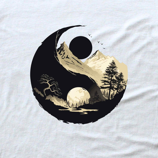 Nature Yin and Yang T-shirt