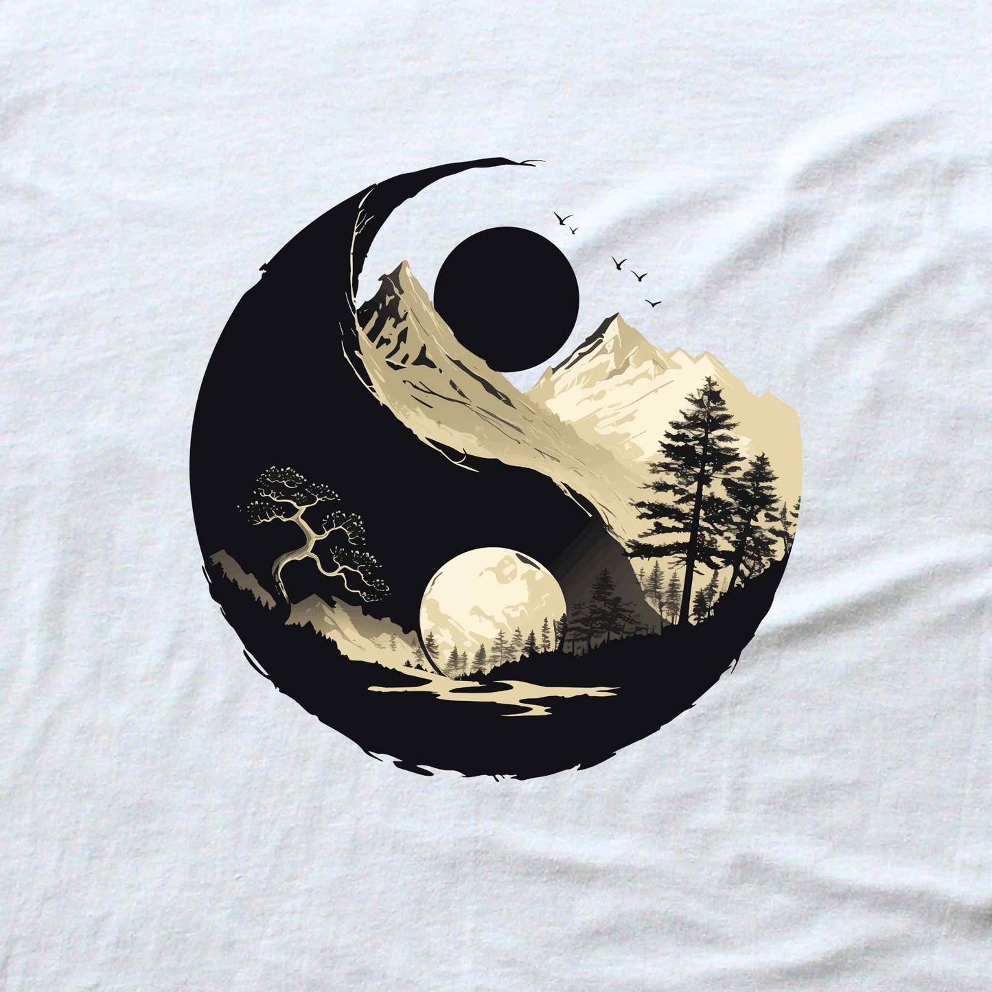 Nature Yin And Yang Hoodie