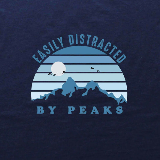 Easily Distracted By Peaks T-shirt