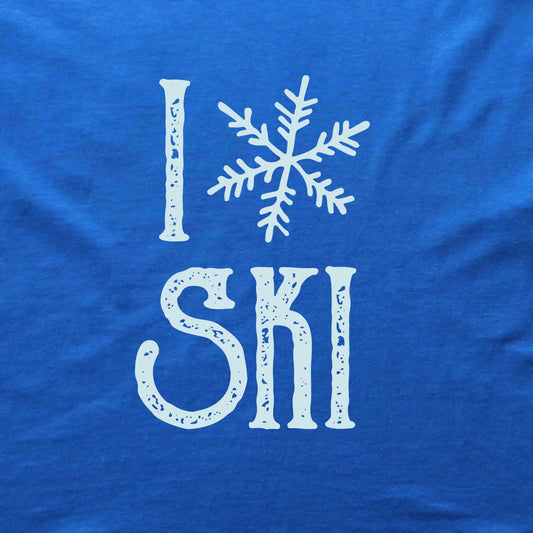 I love Ski T-shirt